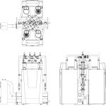 System kaskadowy RG/2xC240-160 montaż tyłem do siebie/izolowany